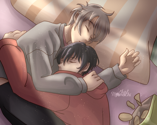 NaptimeI haven’t drawn fluff of these two since February ;w;