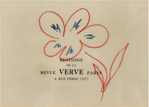 thelinebyk: Henri Matisse, Une Fleur.