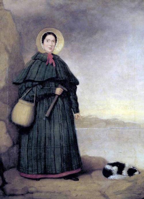 earthstory: Mary Anning: Selling Sea Shells by the Seashore Mary Anning was an amateur paleontologis