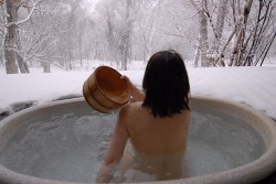 naktivated:  Winter bath. 