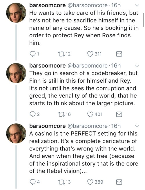 aiffe:  meganuckingfutsnix: TLJ CASINO SCENE KICK BACK….   “Louder for the fuckers at the back!!!” 🙌🏼👏🏻    #people didnt like that part??#i enjoyed it purely for the jab at capitalism People don’t like jabs at capitalism, that’s