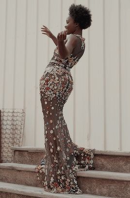 miss-mandy-m: Lupita Nyong'o in Alexander McQueen photographed by Kai Z Feng for