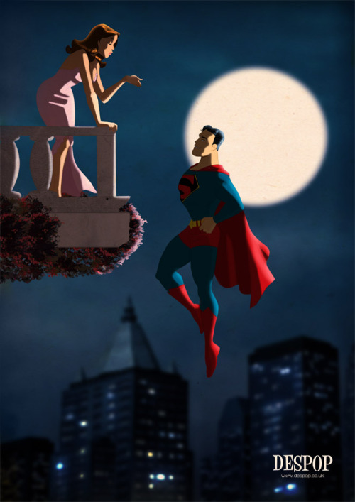 xombiedirge:  Classic Lois Lane and Superman by Des Taylor / Blog