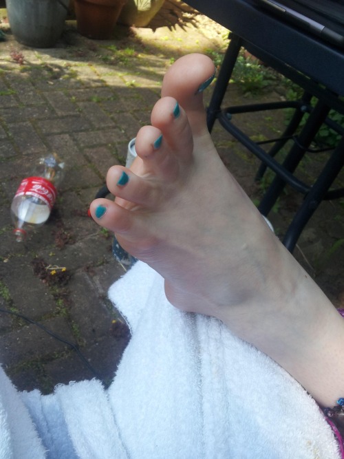 Something about feet that...