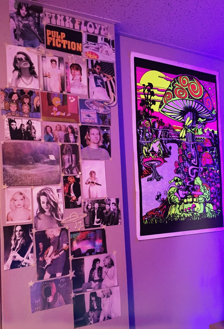 retr0-glam:  one of my walls currently