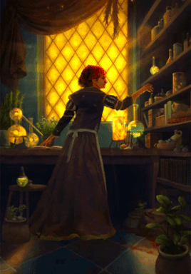 thirstyforred: ✦ thirsty’s fav gwent cards (295/∞) Blindeye Apothecary   “ After her husband died in