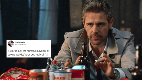 John Constantine as British Tweets, part 1