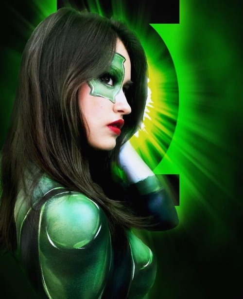 Jessica Cruz bodypaint by Maddie Mason and Azul5051 (Jose Guajardo)