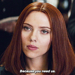 marvelgifs:Yes, the world is a vulnerable place, and yes, we help make it that way. But we’re also t