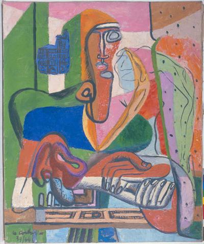 Porn Pics artist-corbusier:Portrait de femme à la