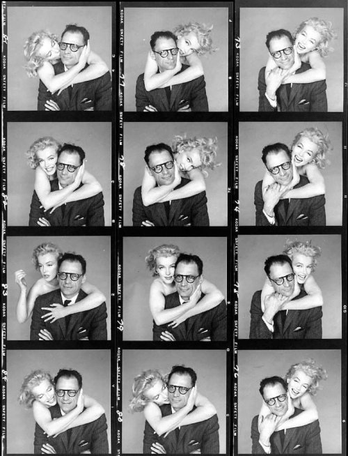 Marilyn Monroe & Arthur Miller photographiés