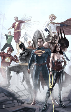 imthenic:  New 52 Justice League by benttibisson