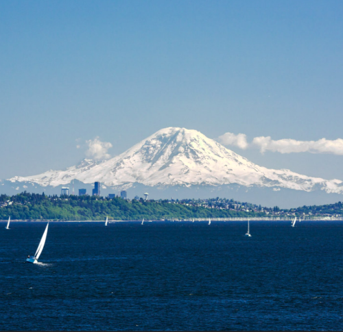 Mt. Rainier in Washington State