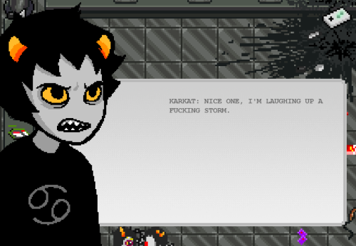  Karkat and Kanaya’s 6th convo.