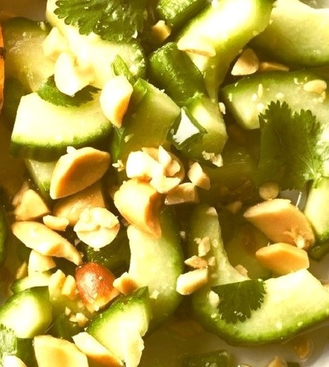 Salad - Thai Cucumber SaladFor Tangy Cucumbers In A Sweet And Tangy Vinaigrette, Try This Thai Cucumber
