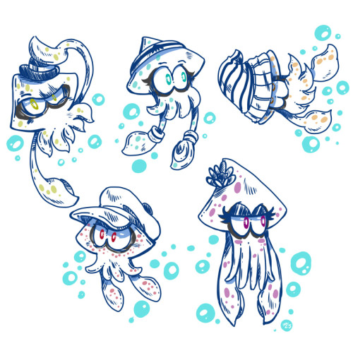 Porn Pics bangtype:  I’m doing a daily Splatoon drawing