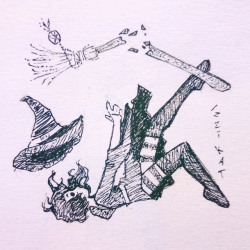 Inktober: FallWhen you’re hoping for a lucky break but find a rather unlucky one instead.