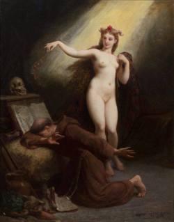 tenebrum:The Temptation of Saint Anthony by Henri Pierre Picou (1878–1878)  