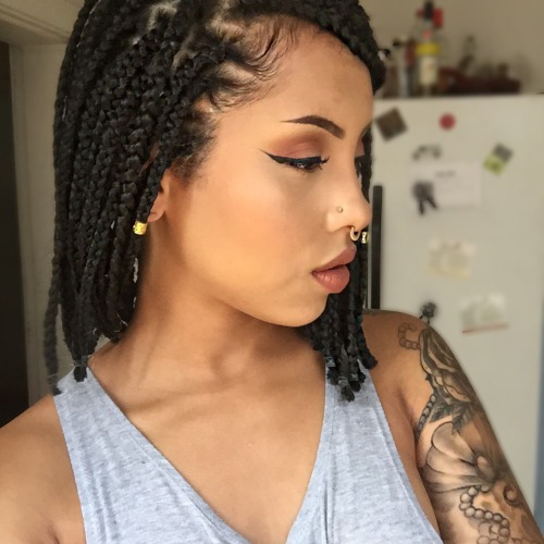 fvckinggshit:  janay-lewis:  I feel way too cute today 😊😊💖💖💁🏽   You are cute!
