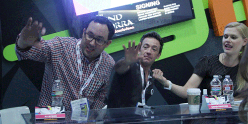 Janet Varney (aka the voice of Korra) TOTALLY understands how we feel about Comic Con right now! Wat