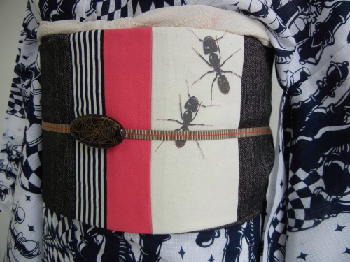Ant obi by Tamao Shigemune