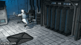 xing3:  bluetenno:  reallymiish:  colossal-sweat:  walking out of a bathroom with no hand dryers like   @bluetenno should remake this with a Tenno lol   “walking out of a mission after you dropped the mod you were farming for!”  And its ash no less,