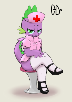 clopper-dude:  Gee, Nurse Spike is such a