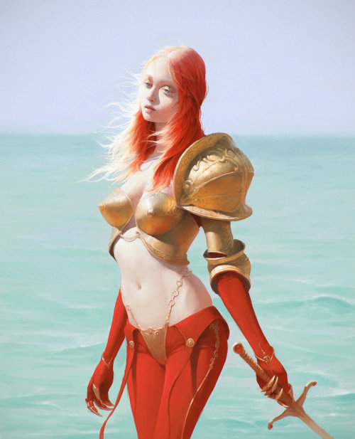 tomjogi:  “RED HAIR”bySUNGJIN KIM
