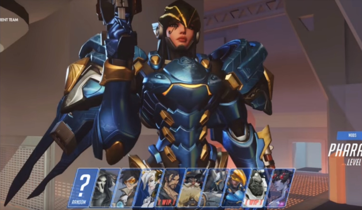 Dude, pharah looked amazing. She still does but somehow she did look better. In