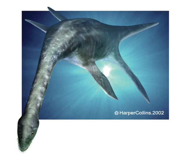 a-dinosaur-a-day:  Plesiosaurus(PLEH-see-oh-SORE-us) where: Oceans Worldwide when: