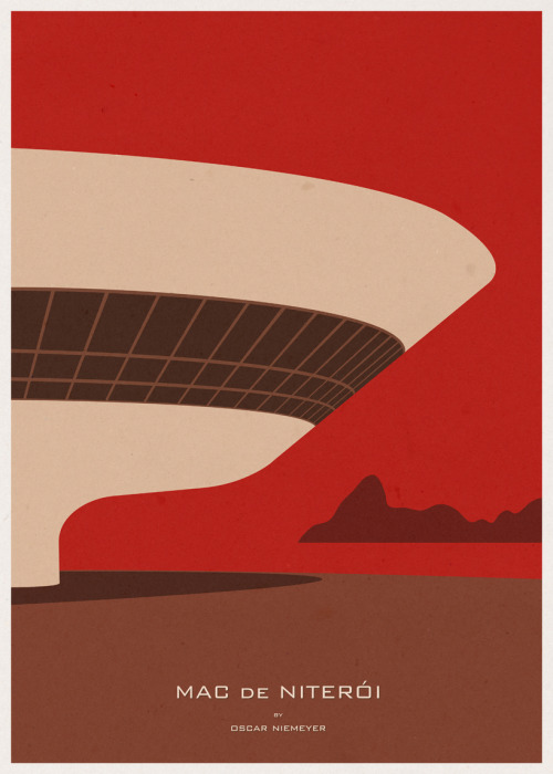 letsbuildahome-fr: Iconic Architecture Illustrations By André Chiote