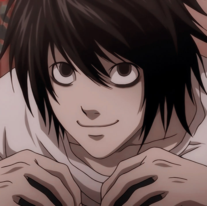 l lawliet ryuzaki anime pfp icon manga