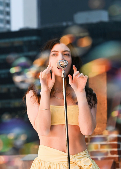 lorde-daily:LORDE performing on The Late