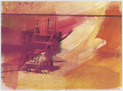 Andy Warhol, Untitled from Electric Chairs