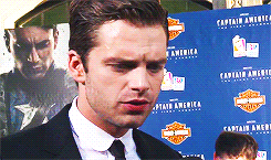 lawyerupasshole:  Sebastian Stan at Los Angeles Premiere of ‘Captain America The