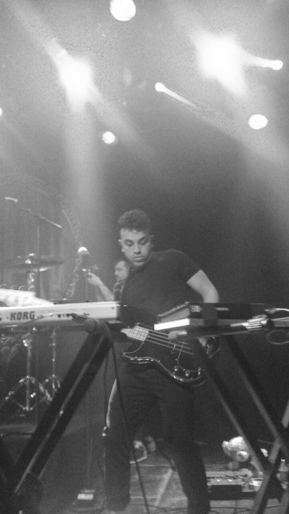 likeicareforthis:  Brian MacDonald - PVRIS April 11th. Melkweg, Amsterdam. My picture.