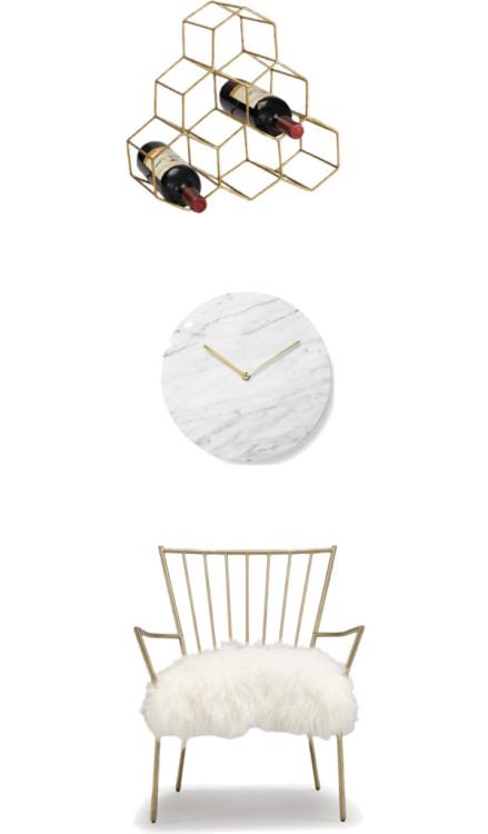 holiday gift guide by cortne-morgan featuring brass furniture