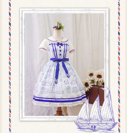 truth2teatold:Ista Maiden The Sailor’s Dream series preorder - jumperskirt, skirt, long sleeved bl