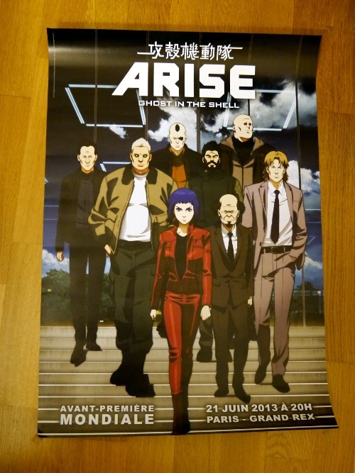 Yesterday, Ghost in the Shell Arise’s first opus was screening on Grand Rex in Paris. Motoko Kuasanagi is not hired by Section 9 yet and is a pawn within the army. The scenario is fine and fits to universe spirit but it looks at a lower level in...