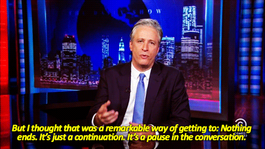 sandandglass:  Jon Stewart signs off. 