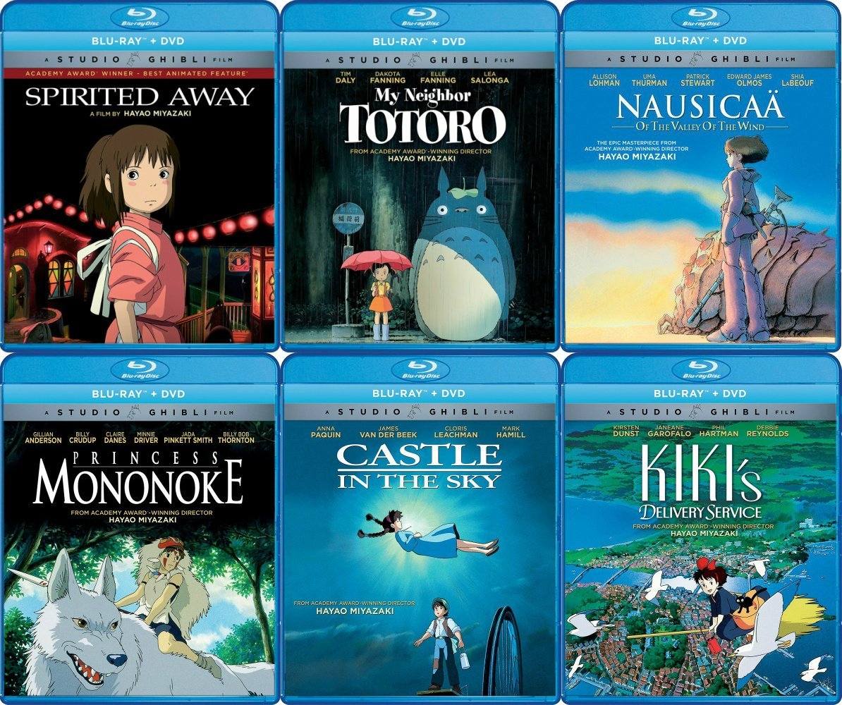 Nintendo Cafe — Select Studio Ghibli (Blu-ray/DVD) movies are...