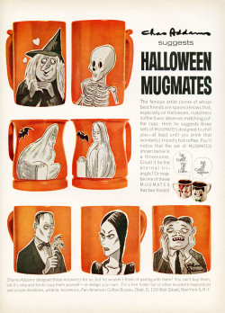 gravesandghouls:  Charles Addams Halloween