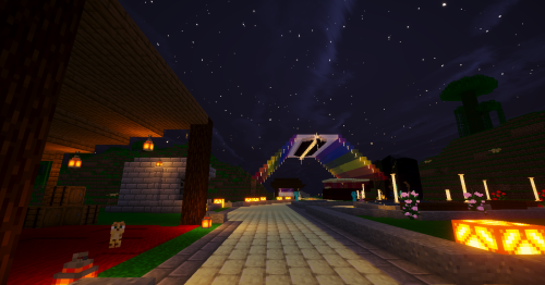 Some nighttime shots of Boredwalk, more of which can be seen here in the daytime!