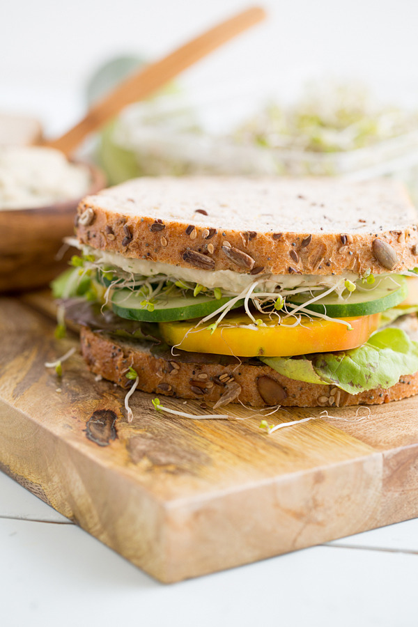 christellar:   Recipe | Basil White Bean Dip + Sandwich Spread    