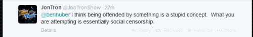 dragondicks:  I’m laughing so hard at this tweet I can’t believe anyone could convince themselves that “yeah well trying to stop me using oppressive language makes you an oppressor!” nothing is more hilarious than sheltered nerd boys who think