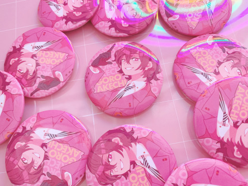 Hi!! My shop is open again with a restock of all of my buttons, including two cool, fresh, funky but