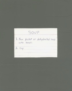 nevver:  Soup 