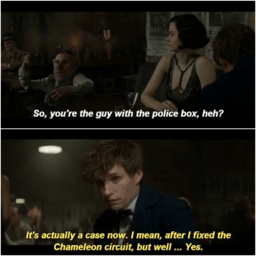 sweetdreamcollectorposts:Can we please talk about the fact Newt Scamander really looks like a supe