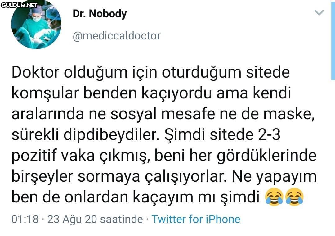 Dr. Nobody @mediccaldoctor...