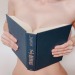 booksmadeofvelvet:🥀boobs stuck in a book or whatever they say 🥀 w/ the gorg @feelsnthoughts 